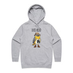Bird Nerd 2 Women's AS Colour Hoodie Grey Marle Womens Hoodie animal Birds Printed In Australia
