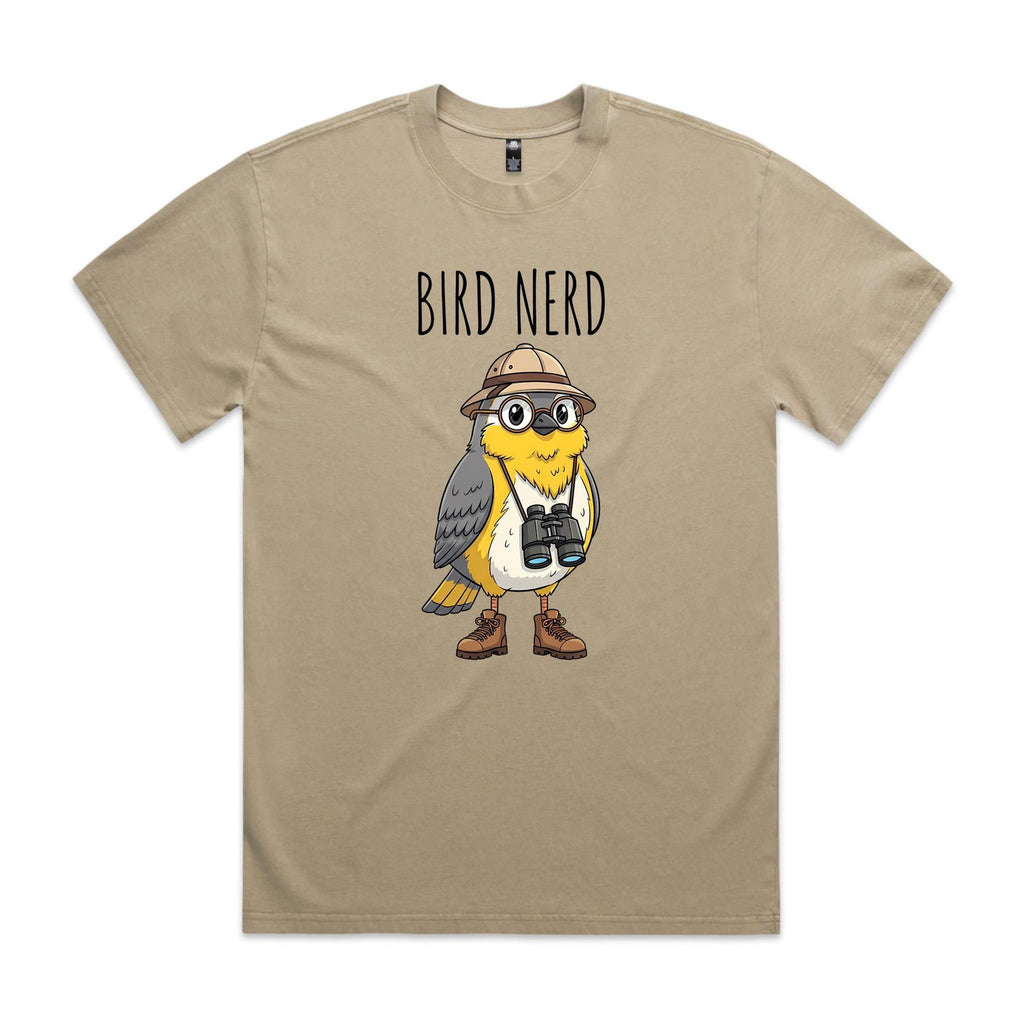 Bird Nerd - AS Colour Heavy Faded Tee