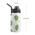 Dinosaur Fairy - Kids Water Bottle with Chug Lid (12 oz) One Size Kids Water Bottle with Chug Lid animal Printed Offshore