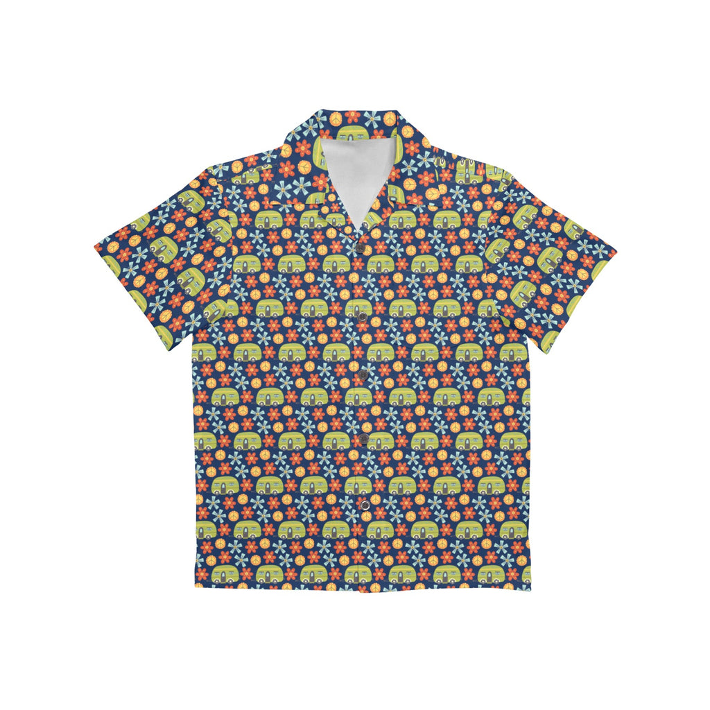 Hippie Caravan - Junior Kids Hawaiian Shirt