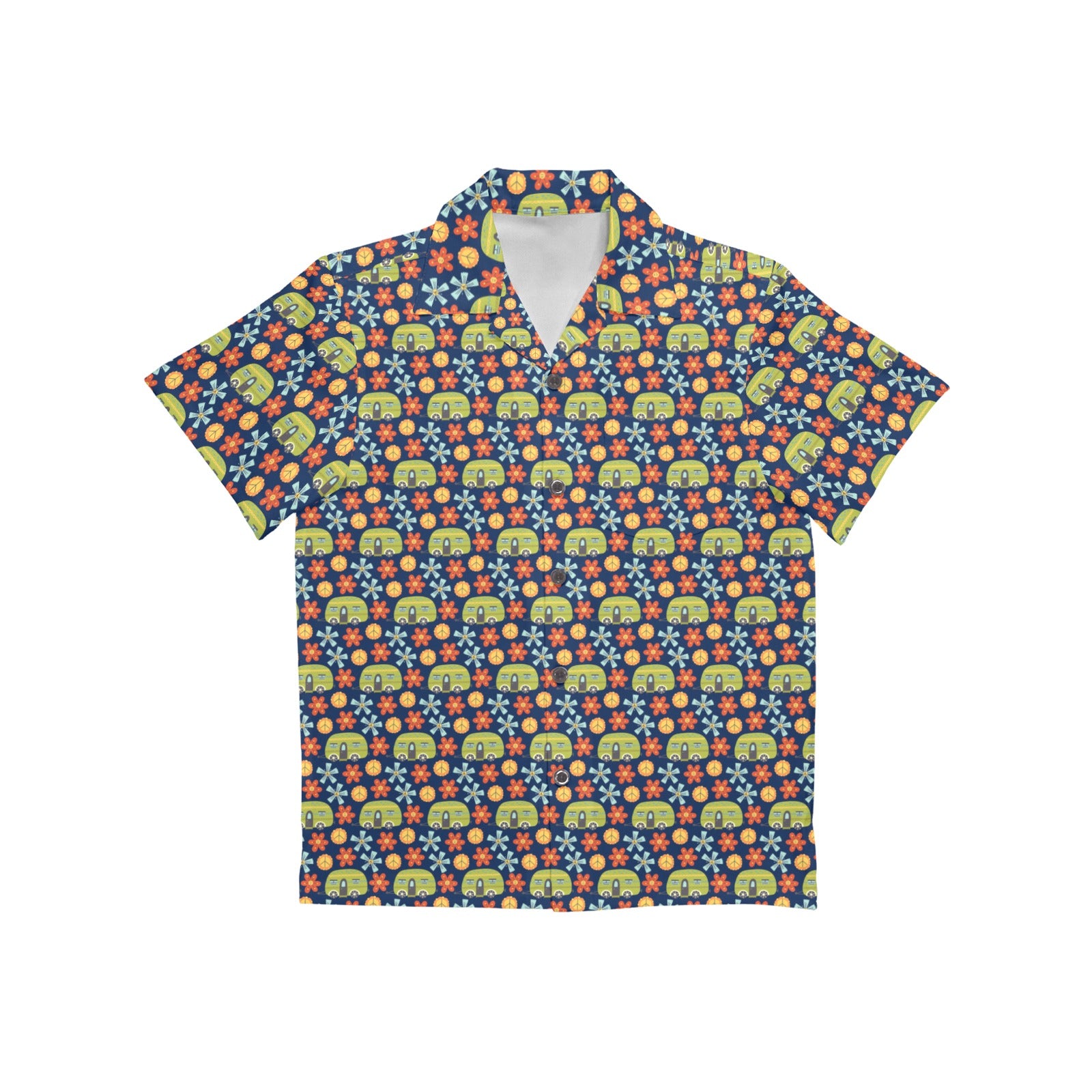 Hippie Caravan - Junior Kids Hawaiian Shirt