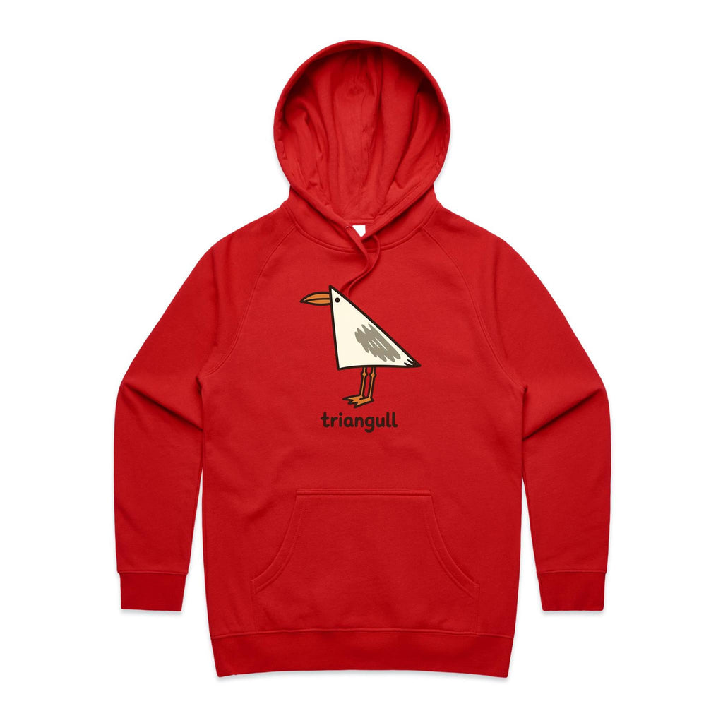Triangull Geometry Seagull Women's AS Colour Hoodie