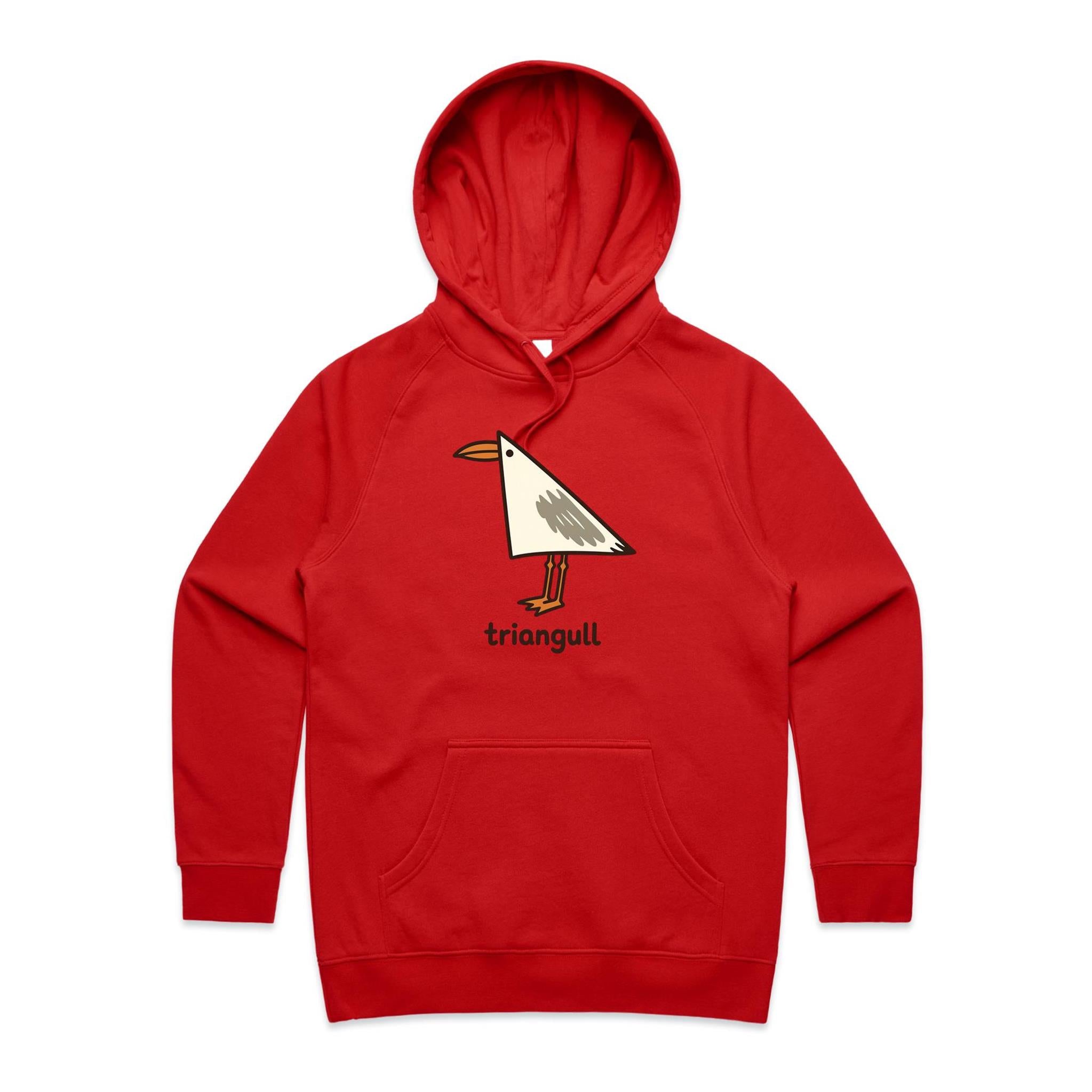 Triangull Geometry Seagull Women's AS Colour Hoodie