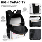 Cute Dinosaurs - Three Piece Backpack Set