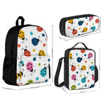 Ladybugs - Three Piece Backpack Set