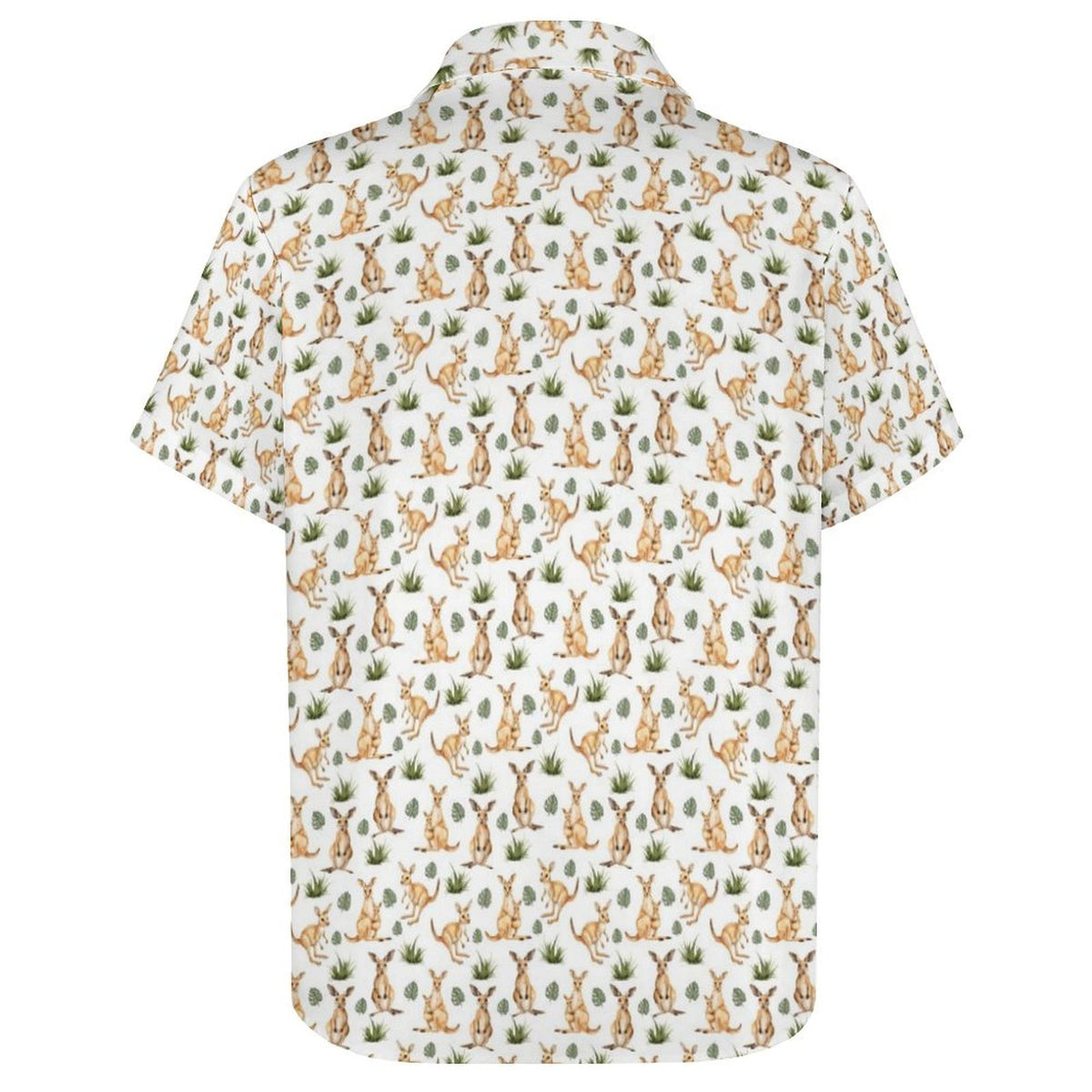 Kangaroos Women's Collared Pocketless Short Sleeve Shirt