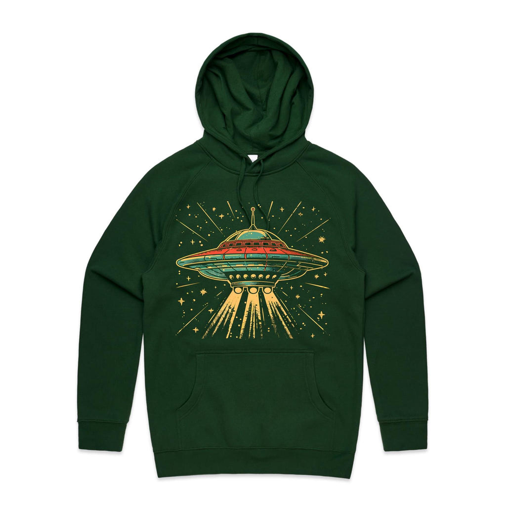 Retro UFO Men's AS Colour Hoodie
