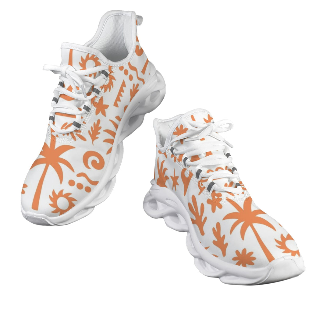 Orange Surf Women's Twisted Sole Sneakers