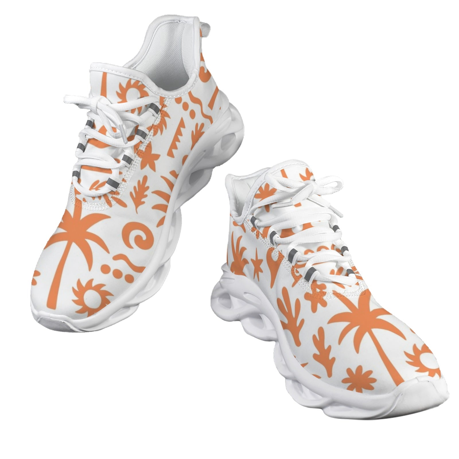 Orange Surf Women's Twisted Sole Sneakers