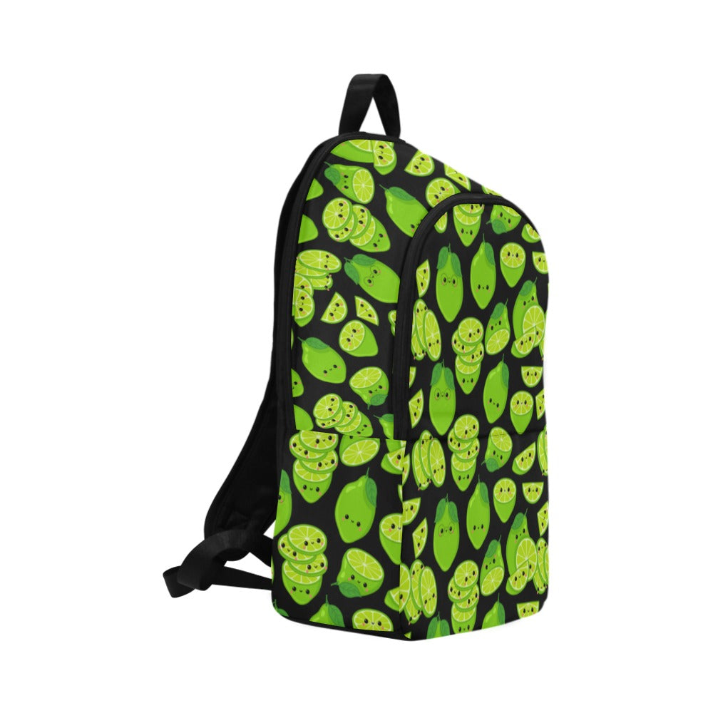 Cute Limes - Fabric Backpack