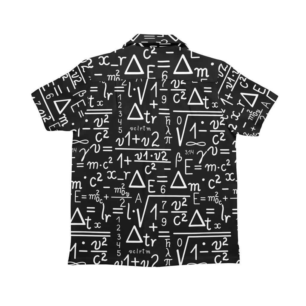 Mathematics Senior Kids Hawaiian Shirt Senior Kids Hawaiian Shirt 8-15 Maths Printed Offshore