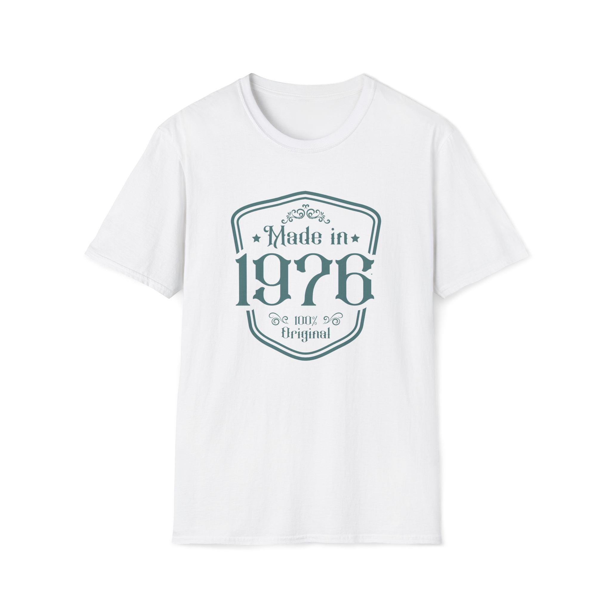 Turning 50, Made In 1976 - Unisex Softstyle T-Shirt