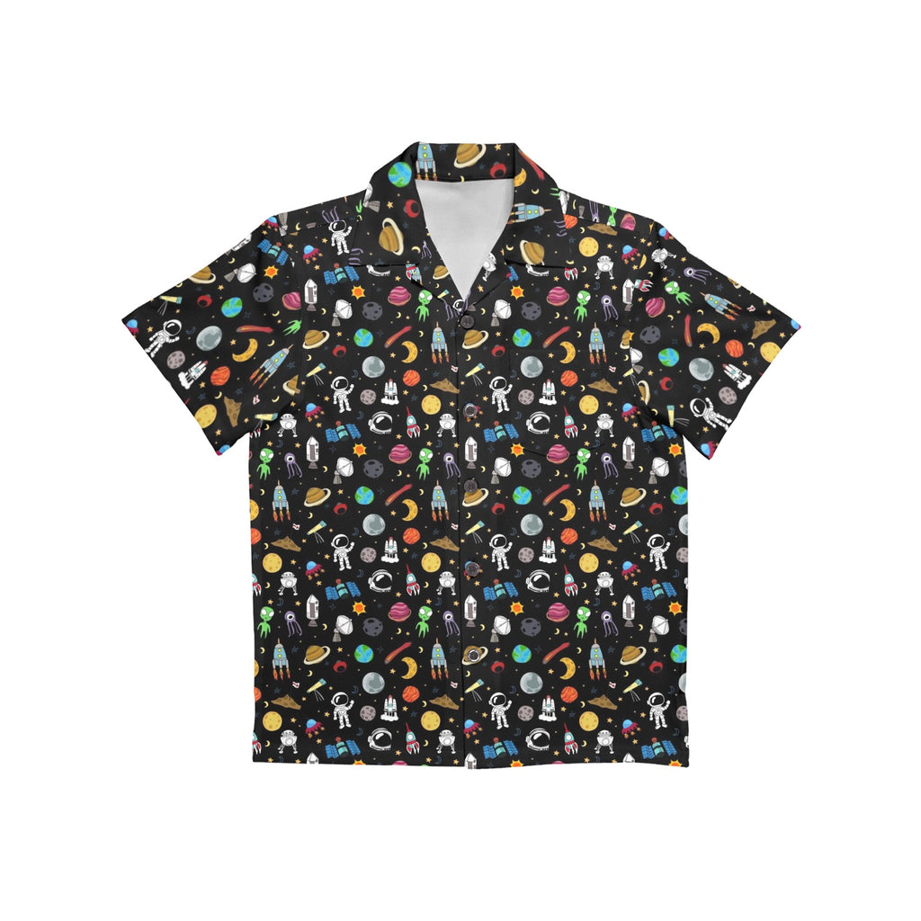 Fun Space Junior Kids Hawaiian Shirt