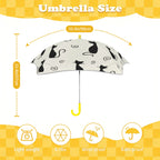 Black Cats Kids Safe Round Corner Umbrella Kids Safe Round Corner Umbrella animal Printed Offshore