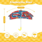 Comic Book Kids Safe Round Corner Umbrella Kids Safe Round Corner Umbrella comic Printed Offshore