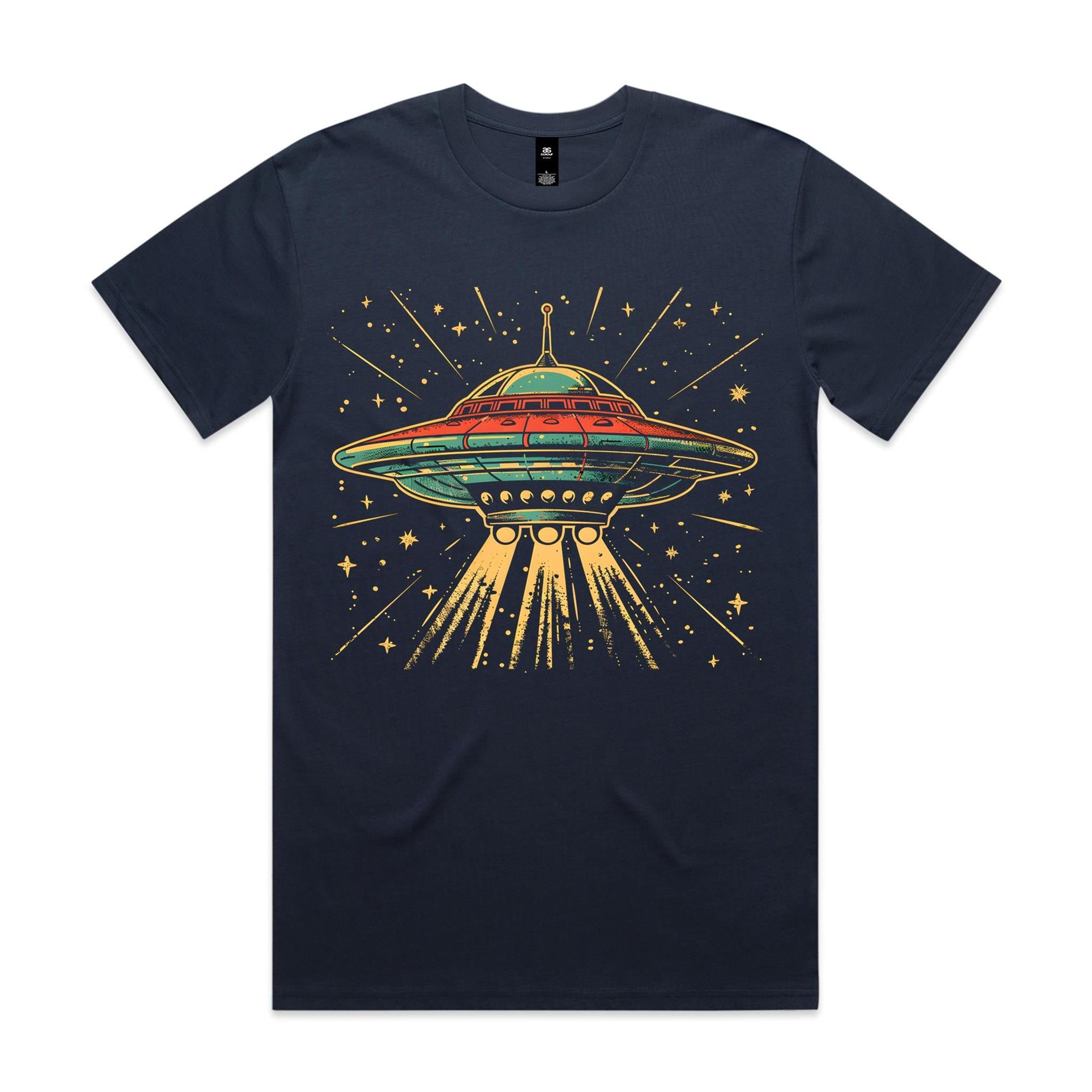 Retro UFO Men's AS Colour T-shirt