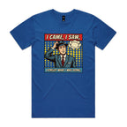 I Came, I Saw, I Forgot What I Was Doing, Retro Gentleman Men's AS Colour T-shirt Bright Royal Mens T-shirt comic Dad Printed In Australia
