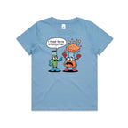I Think You're Overreacting Chemistry Kids AS Colour T-shirt