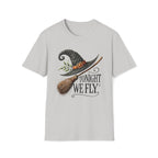 Tonight We Fly, Witches Hat, Broomstick, Halloween - Unisex Softstyle T-Shirt