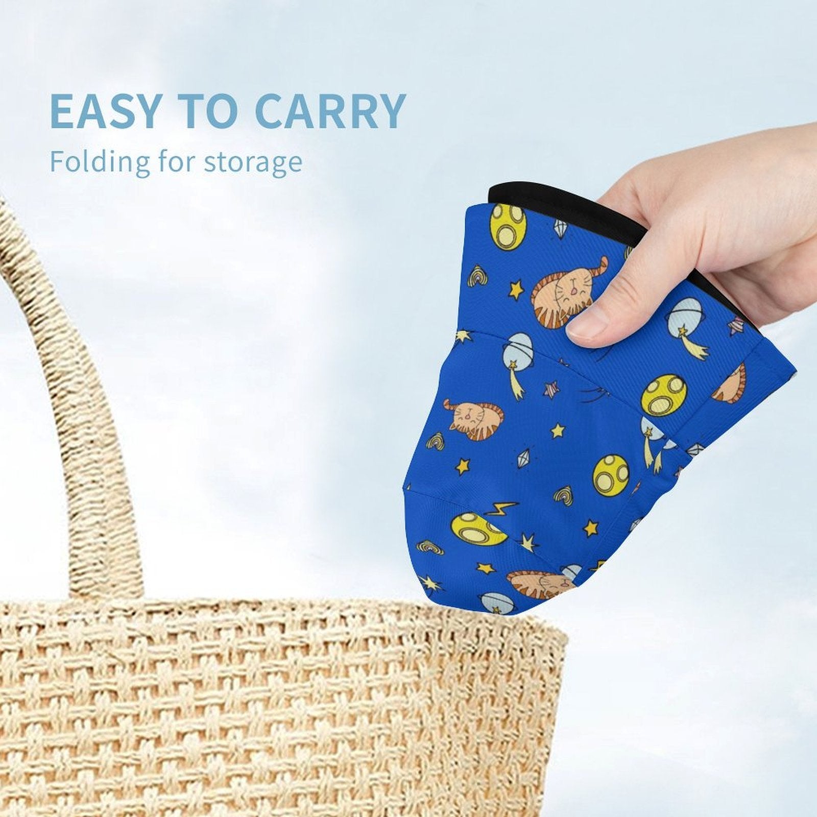 Cats In Space - Kids Bucket Hat Kids Bucket Hat animal Printed Offshore Space