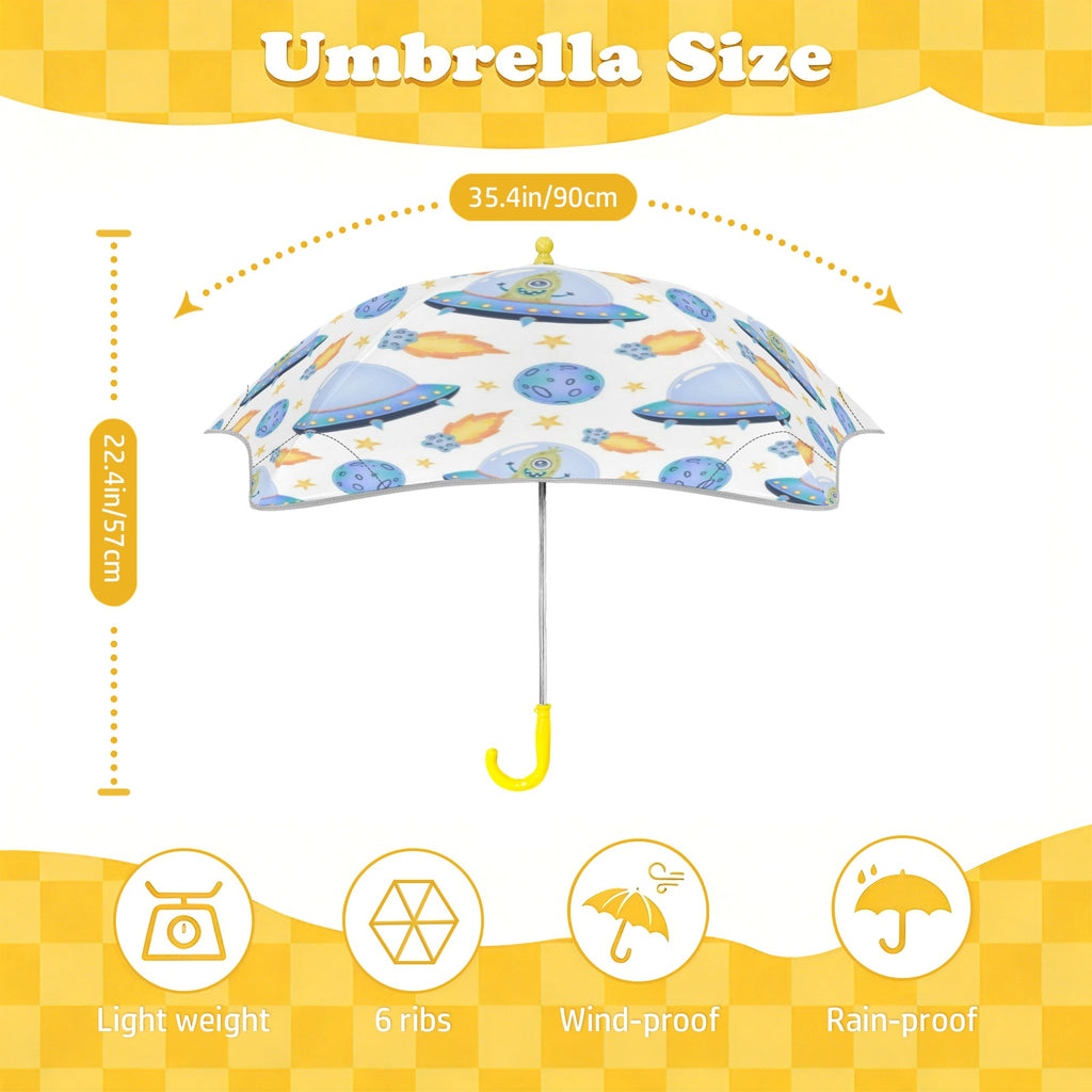 UFO's Kids Safe Round Corner Umbrella