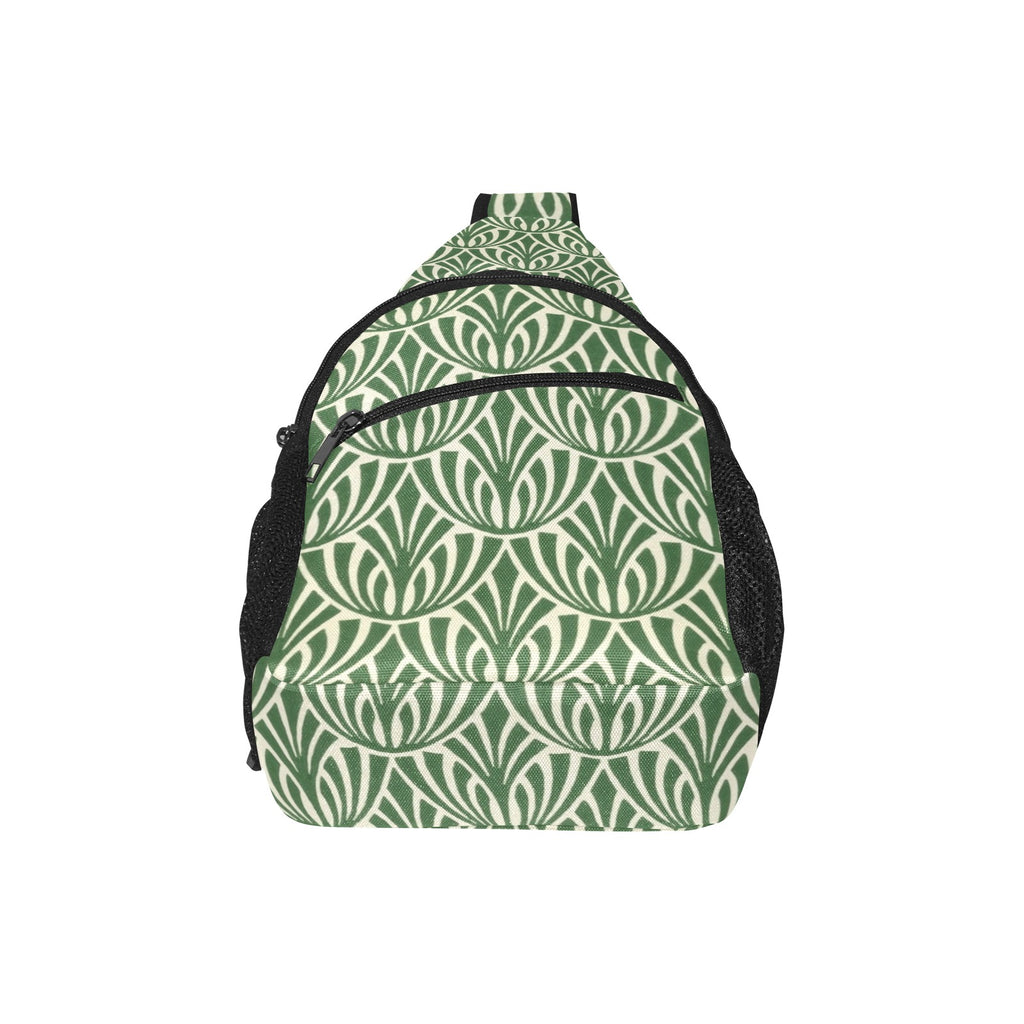 Green Pattern - Chest Bag