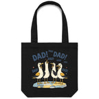 Dad Seagull Canvas Tote Bag