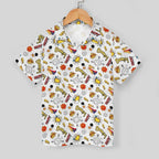 Super Dog Kids Cotton Short Sleeve Shirt