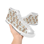 Quokkas Kids High Top Canvas Shoes Kids High Top Canvas Shoes animal Printed Offshore