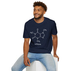 Caffeine Molecule - Unisex Softstyle T-Shirt