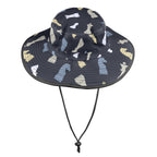 Chess Pattern - Wide Brim Bucket Hat Wide Brim Bucket Hat Chess Games Printed Offshore