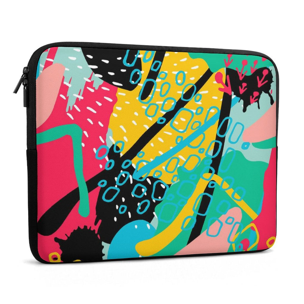 Abstract Colours Laptop Sleeve (Multiple Sizes) Laptop Sleeve Printed Offshore