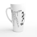 Personalised Mummy Needs A Coffee White Latte 17oz Ceramic Mug Default Title Personalised Latte Mug Globally Fulfilled Mum