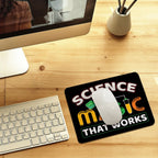 Science, Magic That Works Leather Mouse Pad Leather Mouse Pad Printed Offshore Science