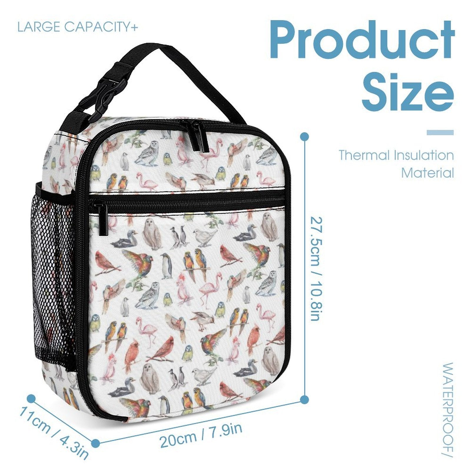 Birds Of A Feather Backpack, Lunch Bag & Pencil Case Set