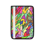 Bright Abstract Car Seat Belt Cover 7''x10'' (Pack of 2) Car Seat Belt Cover 7x10 (Pack of 2) Printed Offshore