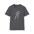 Alien, We Come In Peace Unisex Softstyle T-Shirt Charcoal Unisex Adult T-shirt Australian Printer Sci Fi