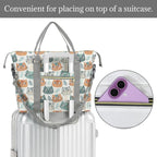 Cute Cat Faces Duffle Bag-Simple (Model 1715) Duffle Bag-Simple (1715)