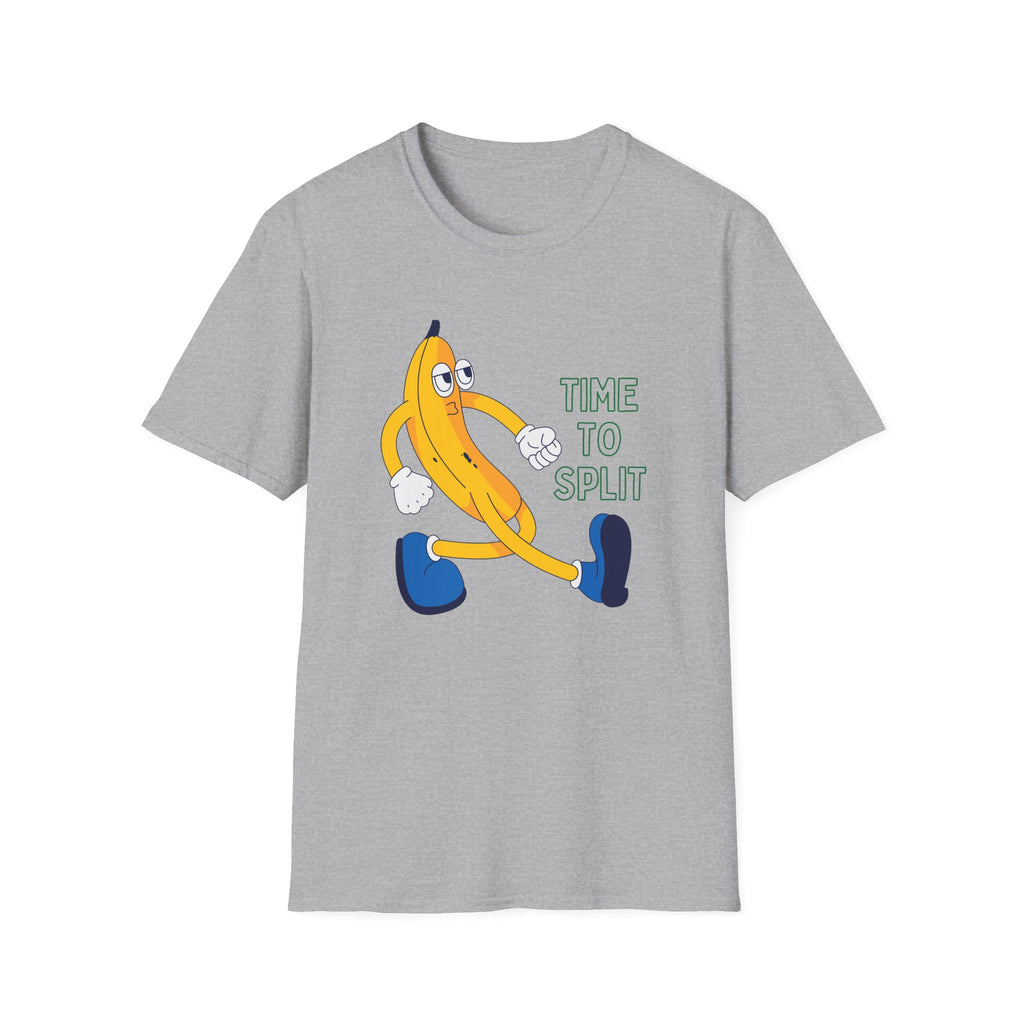 Banana, Time To Split - Unisex Softstyle T-Shirt