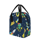 Hello Alien - Zipper Lunch Bag Zipper Lunch Bag Printed Offshore