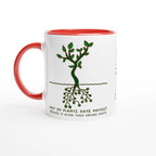 Personalised - Square Roots - White 11oz Ceramic Mug White 11oz Ceramic Mug with Color Inside Ceramic Red Personalised 11oz Mug customise Globally Fulfilled Maths personalise Plants Science