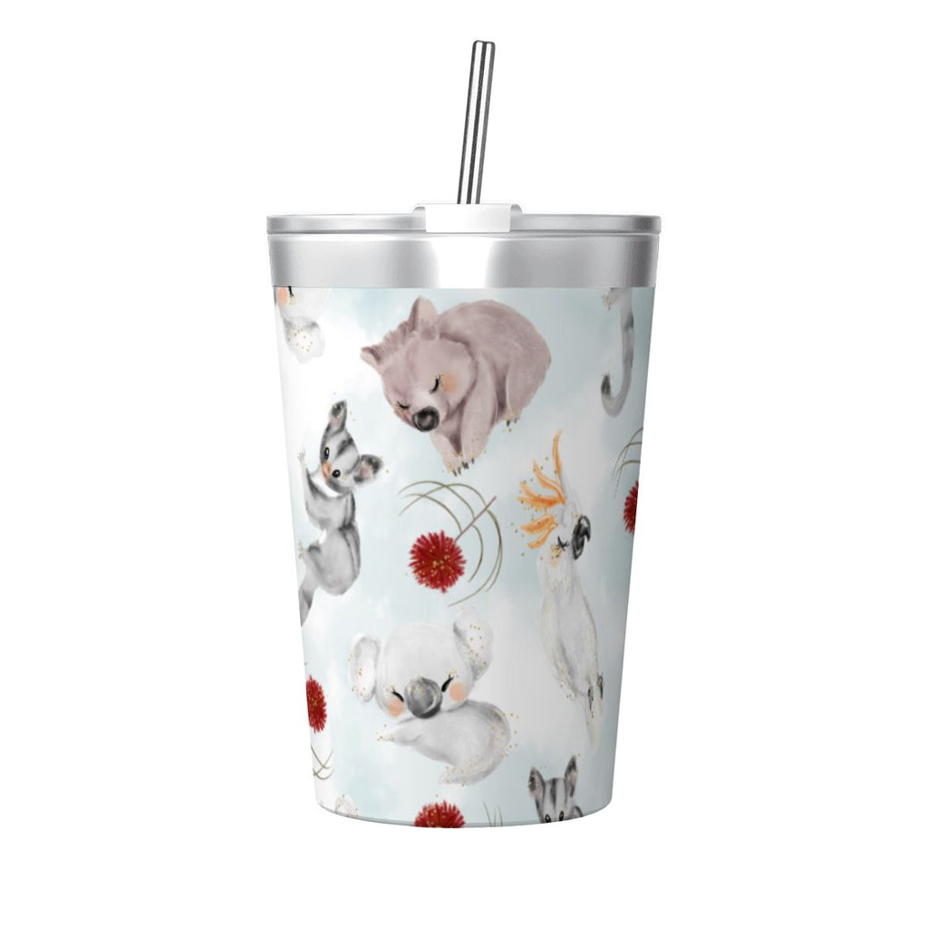 Aussie Animals Small Stainless Steel Travel Mug Cup 12oz/350ml