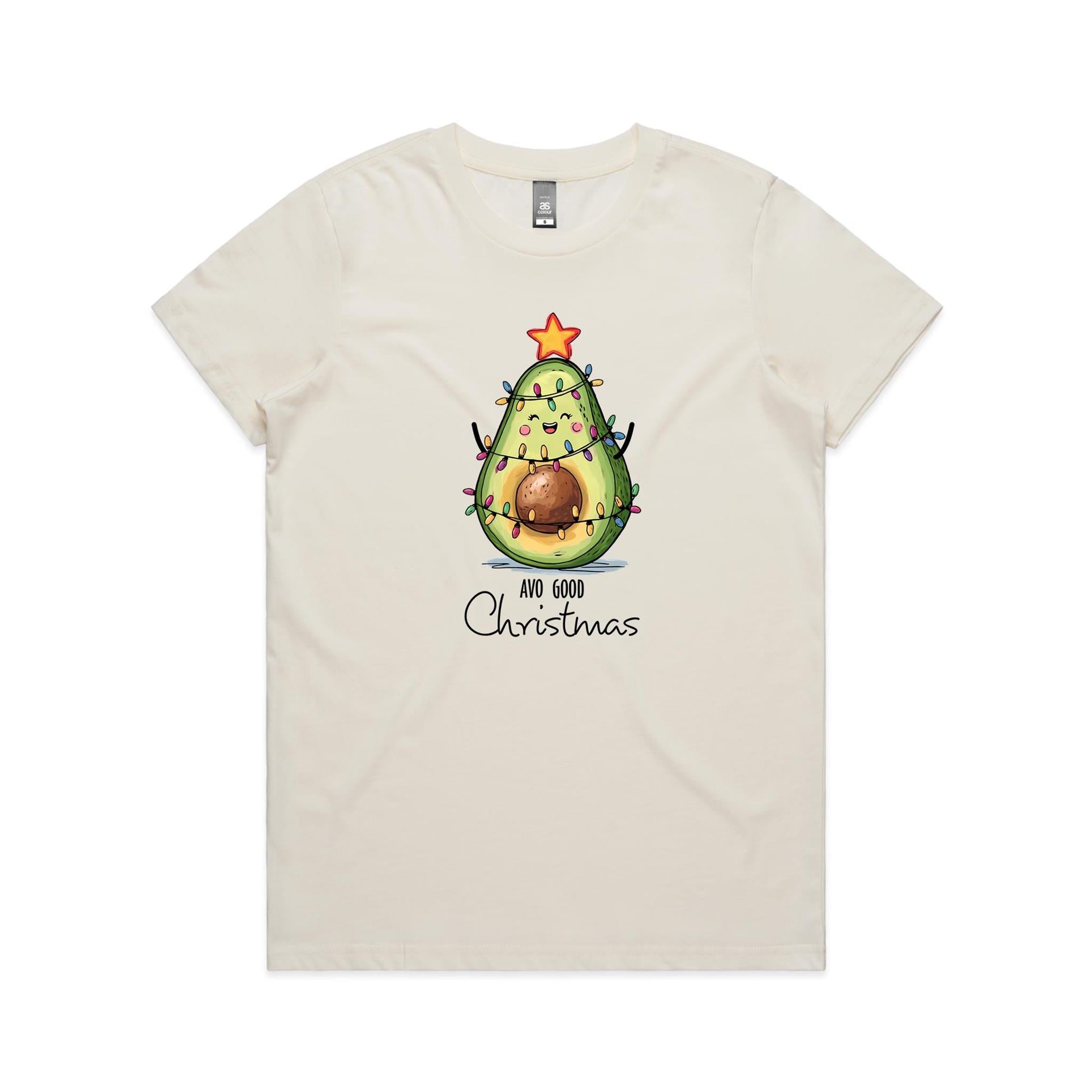 Avo Good Christmas - Womens T-shirt