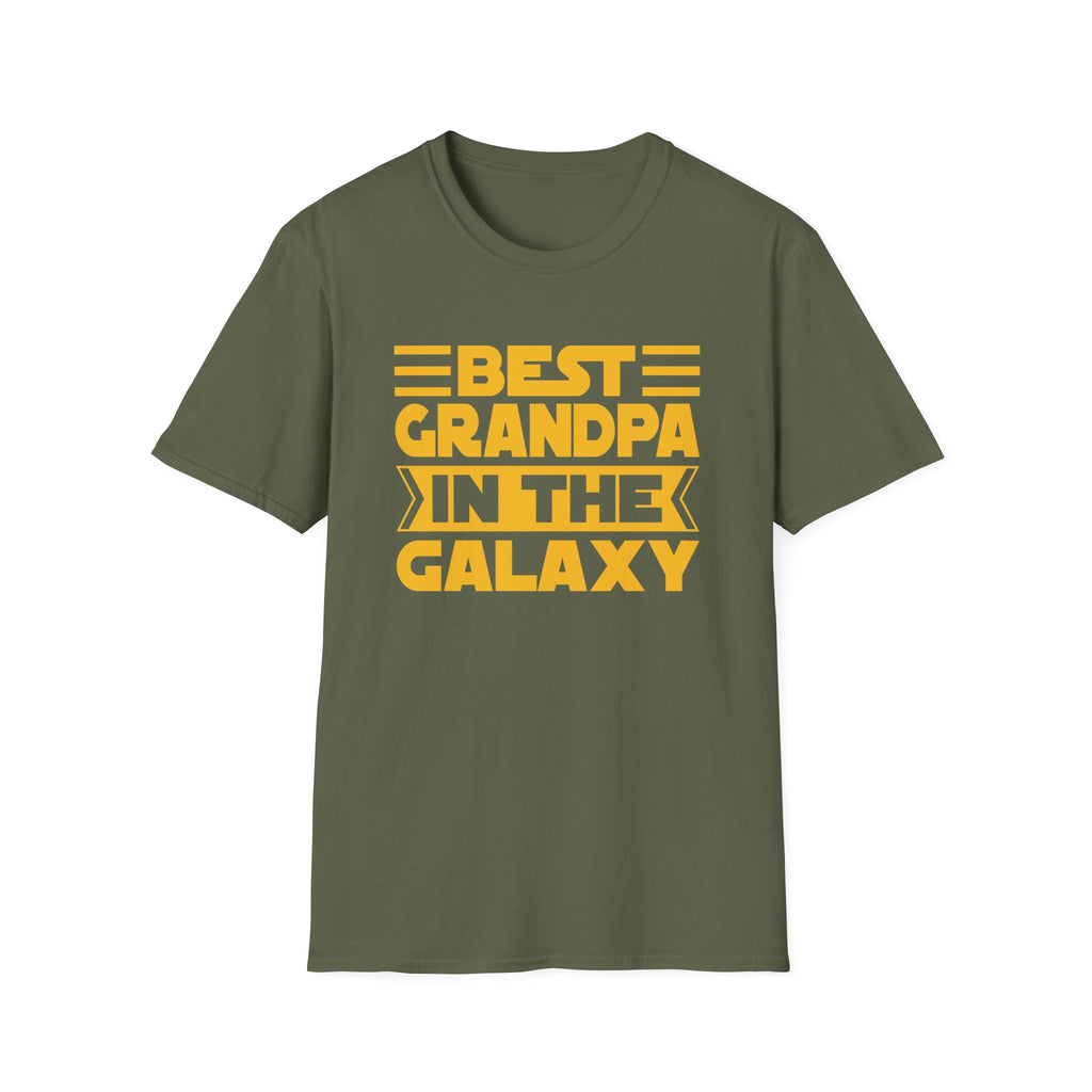 Best Grandpa In The Galaxy - Unisex Softstyle T-Shirt