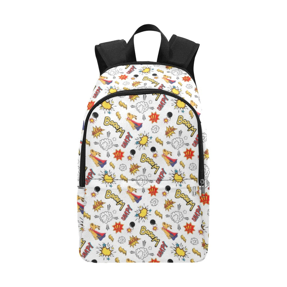 Super Dog - Fabric Backpack