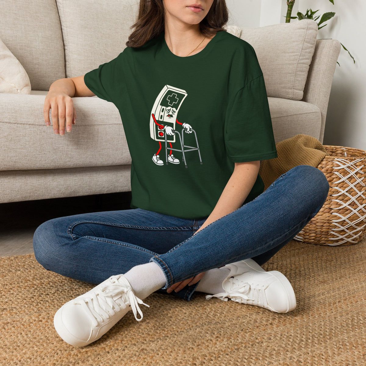 Retro Gamer Unisex T-Shirt Unisex Adult T-shirt Games Globally Fulfilled