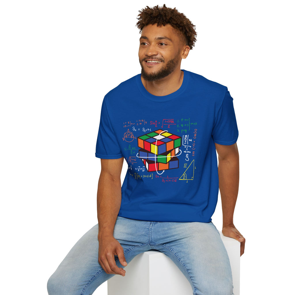 Game Cube Math Illustration Unisex T-Shirt
