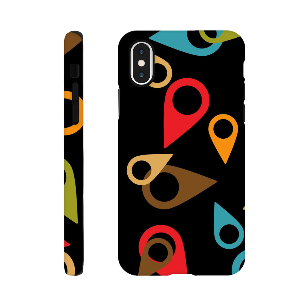 Where Am I, Location Pin - Apple iPhone Tough case iPhone Tough Case Globally Fulfilled