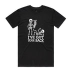Skeleton, I've Got Your Back - Mens T-shirt