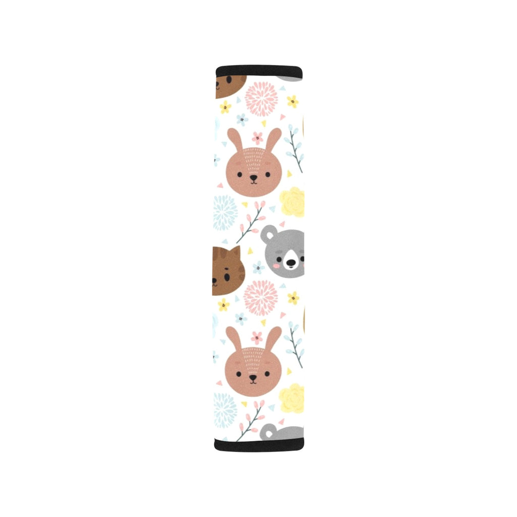 Baby Animals Car Seat Belt Cover 7''x10'' (Pack of 2) Car Seat Belt Cover 7x10 (Pack of 2) animal Printed Offshore
